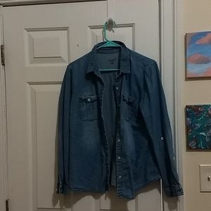 Charlotte Russe XL denim shirt
